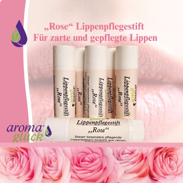 Lippenpflegestift „Rose“ – Sanfte Pflege & zarter Rosenduft