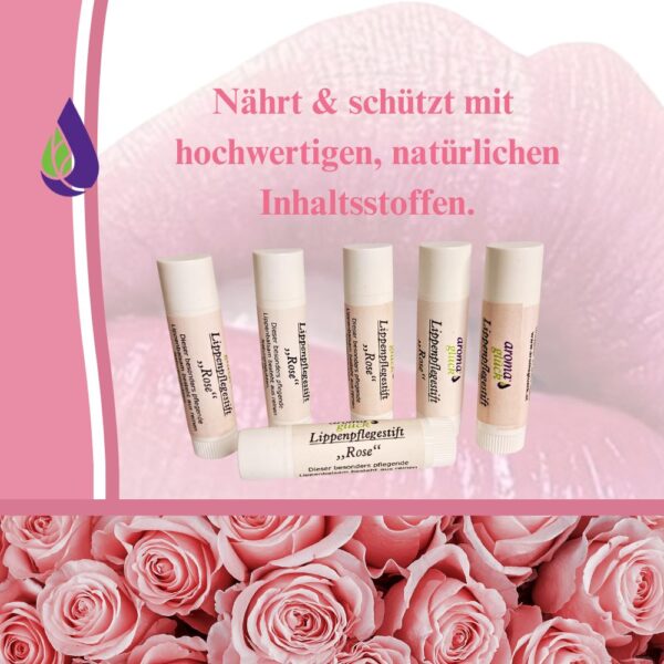Alternative view of Lippenpflegestift „Rose“ – Sanfte Pflege & zarter Rosenduft