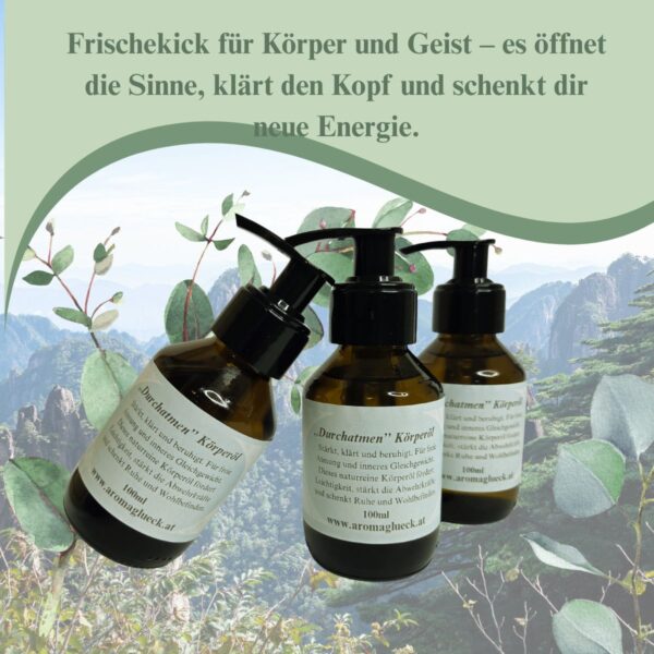 Alternative view of Durchatmen – Körperöl für Klarheit & Wohlbefinden 100ml / 250ml