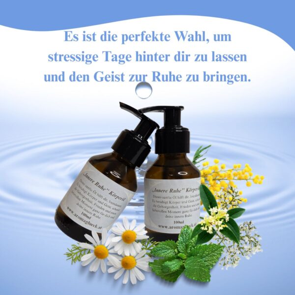 Alternative view of Körperöl „Innere Ruhe“ – Dein Moment der Gelassenheit   100ml / 250ml