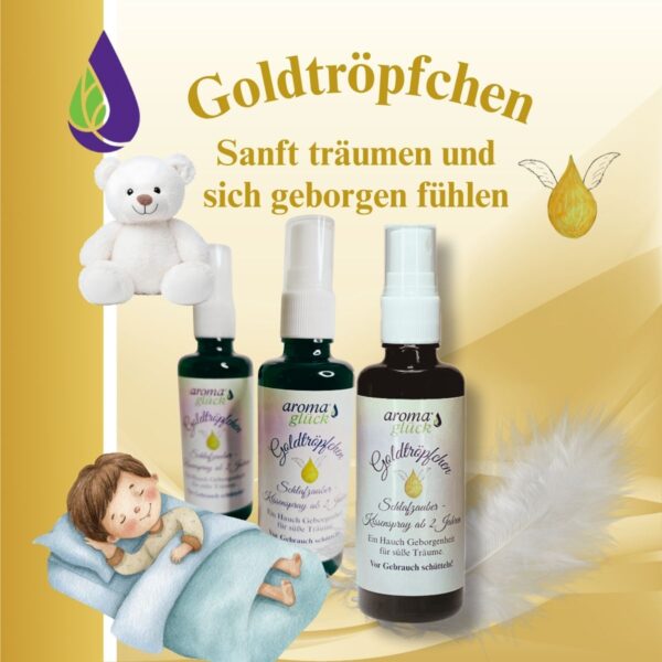 Alternative view of Goldtröpfchen - Schlafzauber - Kissenspray ab 2 Jahren