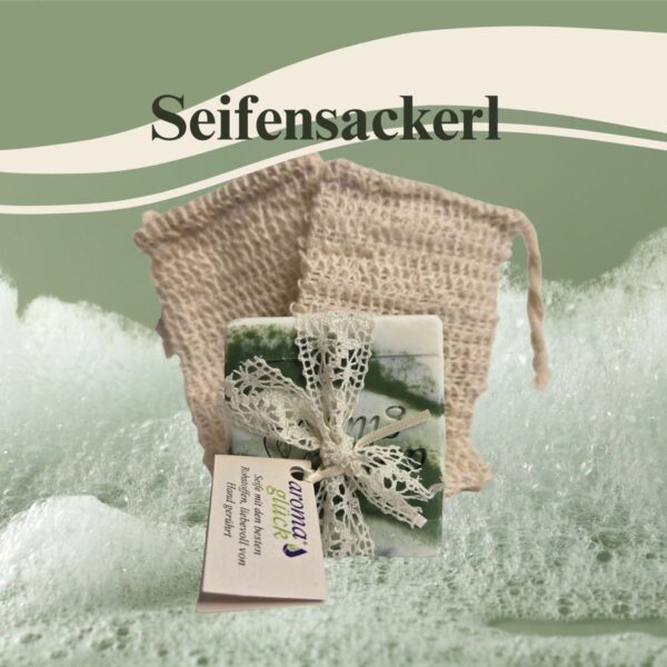 Seifensackerl aus Sisal